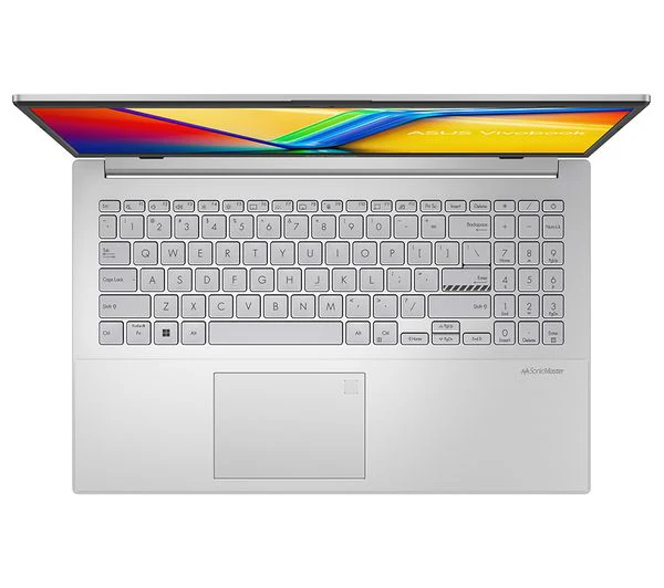 ASUS Vivobook Go 15 Laptop - 15.6in FHD, Intel N100, 4GB RAM, 128GB SSD - Silver - Pristine - Image 3
