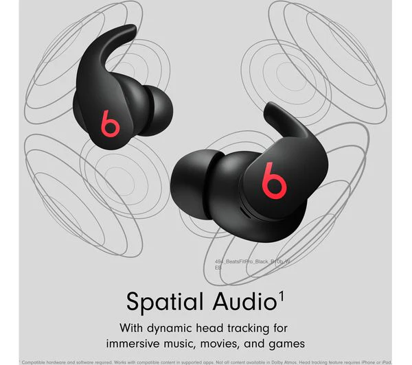 BEATS Fit Pro Wireless Bluetooth Noise-Cancelling Sports Earbuds - Beats Black - Very Good - Image 12
