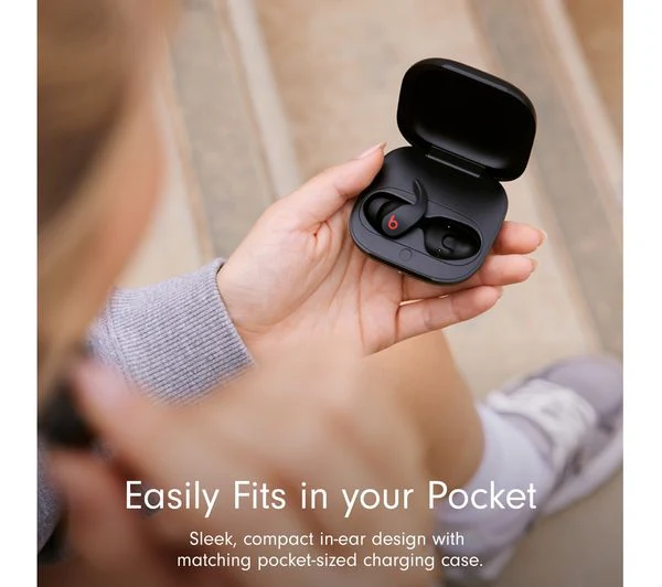 BEATS Fit Pro Wireless Bluetooth Noise-Cancelling Sports Earbuds - Beats Black - Very Good - Image 15