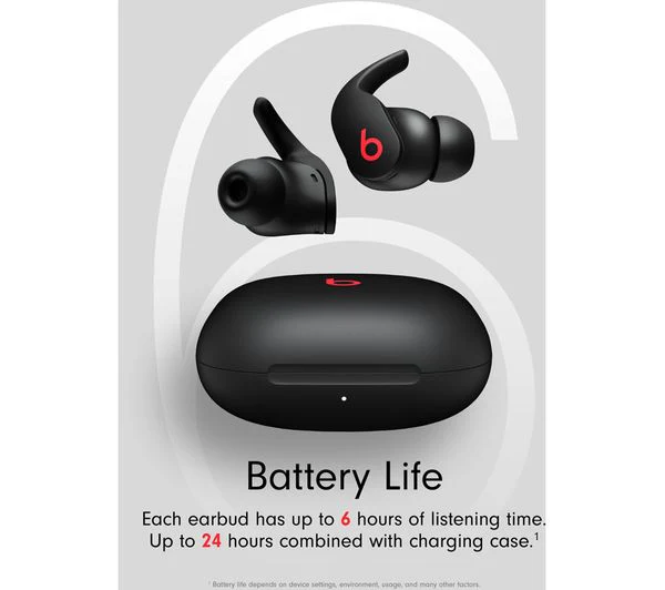 BEATS Fit Pro Wireless Bluetooth Noise-Cancelling Sports Earbuds - Beats Black - Very Good - Image 9