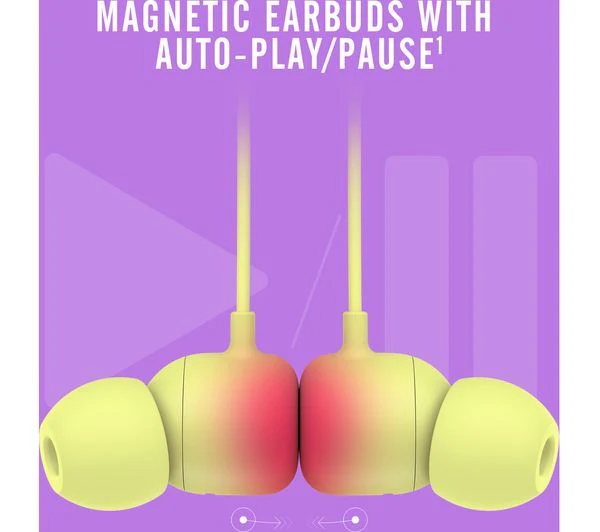 BEATS Flex Wireless Bluetooth Earphones - Citrus Yellow - Image 10