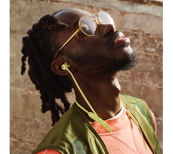 BEATS Flex Wireless Bluetooth Earphones - Citrus Yellow - Image 9