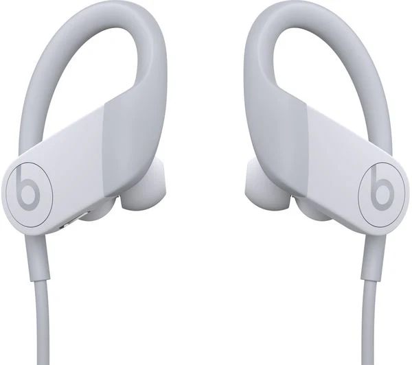 BEATS Powerbeats High-Performance Wireless Bluetooth Sports Earphones - White - Very Good - Image 2