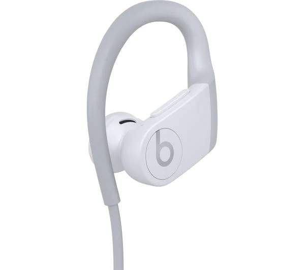 BEATS Powerbeats High-Performance Wireless Bluetooth Sports Earphones - White - Very Good - Image 4