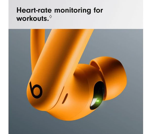 BEATS Powerbeats Pro 2 Wireless Bluetooth Noise-Cancelling Sports Earbuds - Electric Orange - Good - Image 4