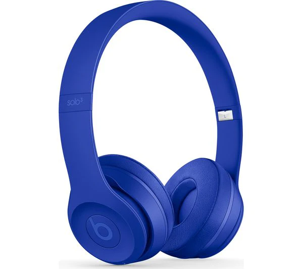 BEATS Solo 3 Neighbourhood Wireless Bluetooth Headphones - Break Blue - Very Good