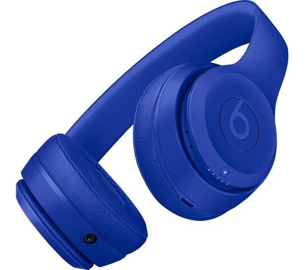 BEATS Solo 3 Neighbourhood Wireless Bluetooth Headphones - Break Blue - Very Good - Image 6