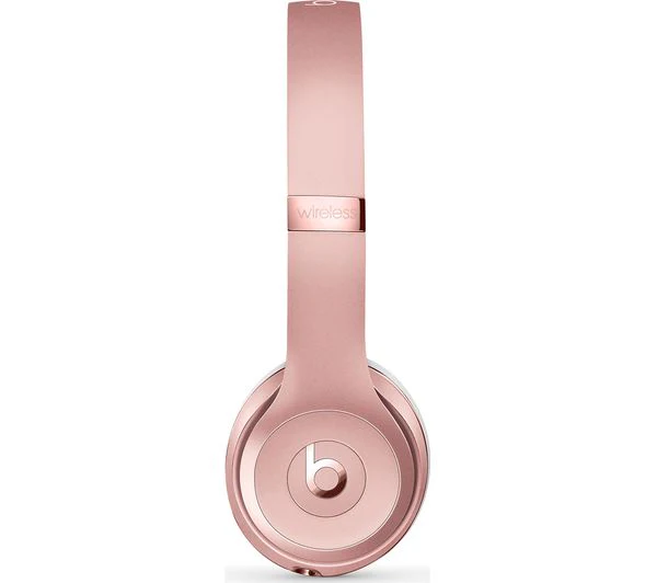 BEATS Solo 3 Wireless Bluetooth Headphones - Rose Gold - Acceptable - Image 2