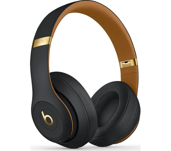 BEATS Studio 3 Wireless Bluetooth Noise-Cancelling Headphones - Midnight Black - Good