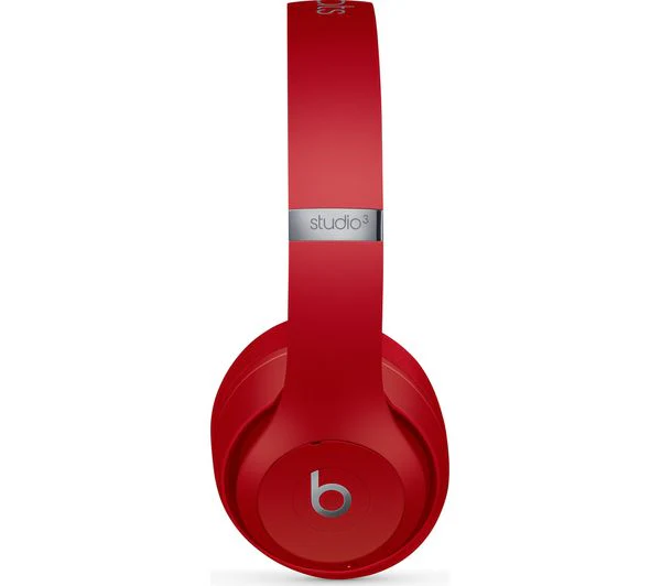 BEATS Studio 3 Wireless Bluetooth Noise-Cancelling Headphones - Red - Good - Image 2