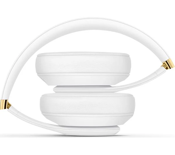 BEATS Studio 3 Wireless Bluetooth Noise-Cancelling Headphones - White - Very Good - Image 5