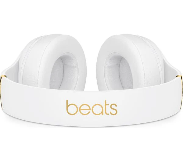 BEATS Studio 3 Wireless Bluetooth Noise-Cancelling Headphones - White - Very Good - Image 6