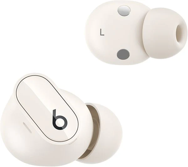 BEATS Studio Buds + Wireless Bluetooth Noise-Cancelling Earbuds - White - Pristine - Image 4