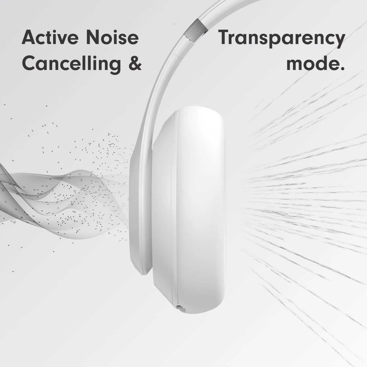BEATS Studio Pro Wireless Bluetooth Noise-Cancelling Headphones - Matte White - Good - Image 2