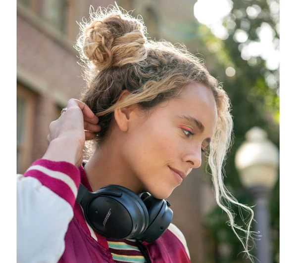 BOSE QuietComfort 45 SE Wireless Bluetooth Noise-Cancelling Headphones - Black - Pristine - Image 8
