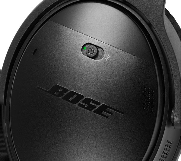 BOSE QuietComfort QC35 II Wireless Bluetooth Noise-Cancelling Headphones - Black - Very Good - Image 10