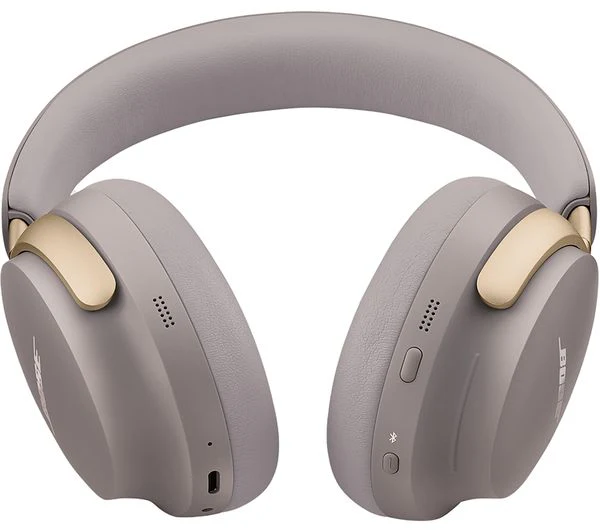 BOSE QuietComfort Ultra Wireless Bluetooth Noise-Cancelling Headphones - Sandstone - Good - Image 3