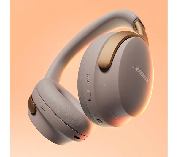 BOSE QuietComfort Ultra Wireless Bluetooth Noise-Cancelling Headphones - Sandstone - Good - Image 4