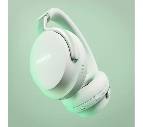 BOSE QuietComfort Ultra Wireless Bluetooth Noise-Cancelling Headphones - White - Very Good - Image 5