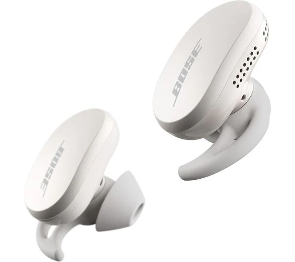 BOSE QuietComfort Wireless Bluetooth Noise-Cancelling Earbuds - Soapstone - Acceptable