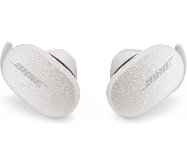 BOSE QuietComfort Wireless Bluetooth Noise-Cancelling Earbuds - Soapstone - Acceptable - Image 5