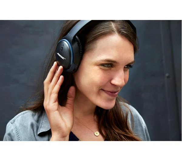 BOSE SoundLink II Wireless Bluetooth Headphones - Black - Good - Image 6