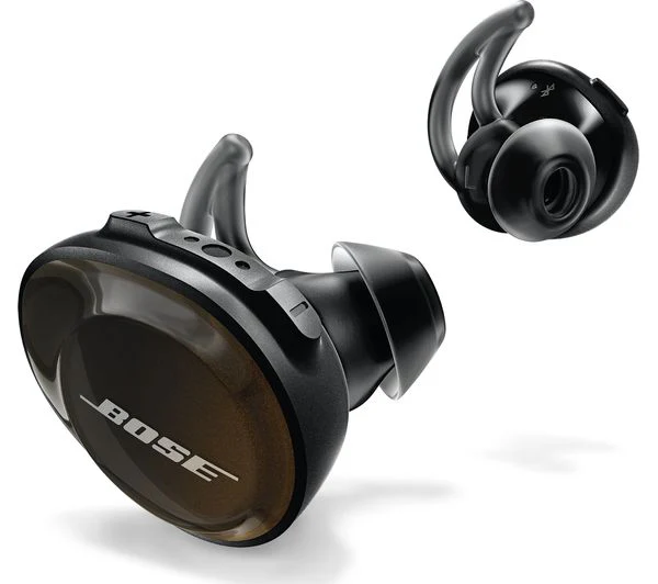 BOSE SoundSport Free Wireless Bluetooth Headphones - Black - Good - Image 11