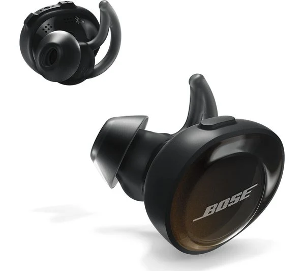 BOSE SoundSport Free Wireless Bluetooth Headphones - Black - Good - Image 2