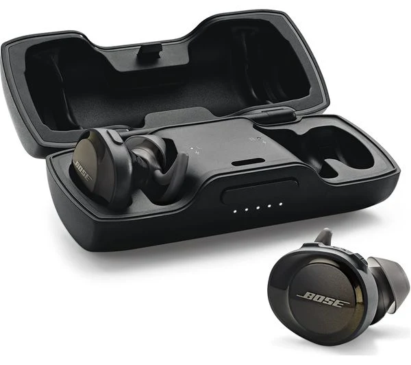 BOSE SoundSport Free Wireless Bluetooth Headphones - Black - Good - Image 3