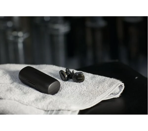 BOSE SoundSport Free Wireless Bluetooth Headphones - Black - Good - Image 9