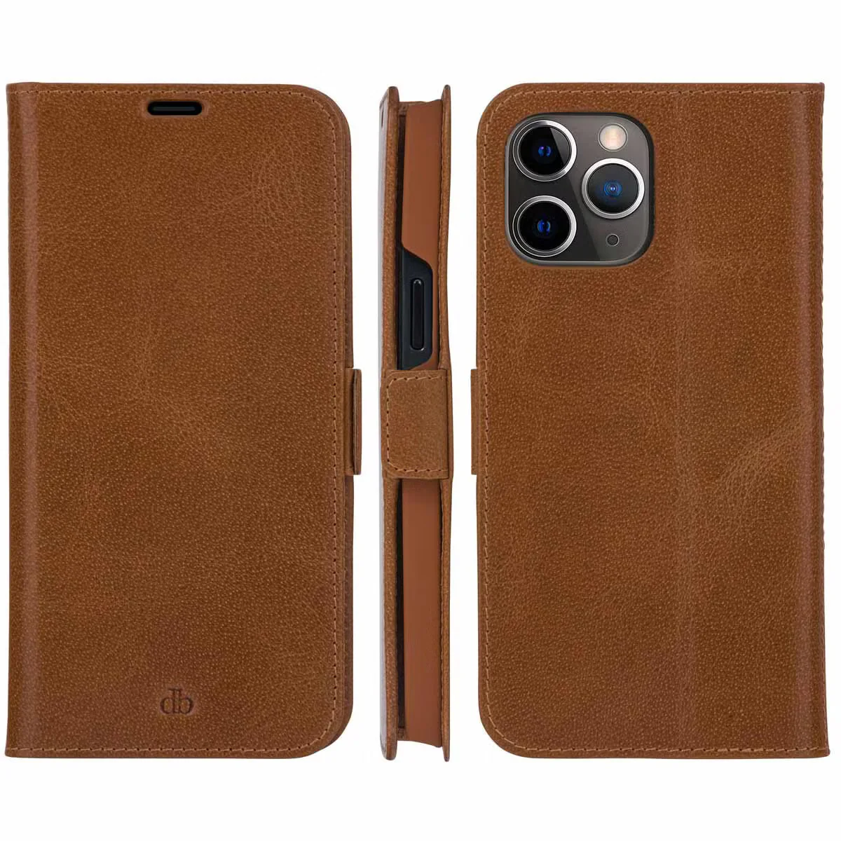 dbramante1928 Copenhagen Flip Case for iPhone 13 Pro Max - Brown - Image 4