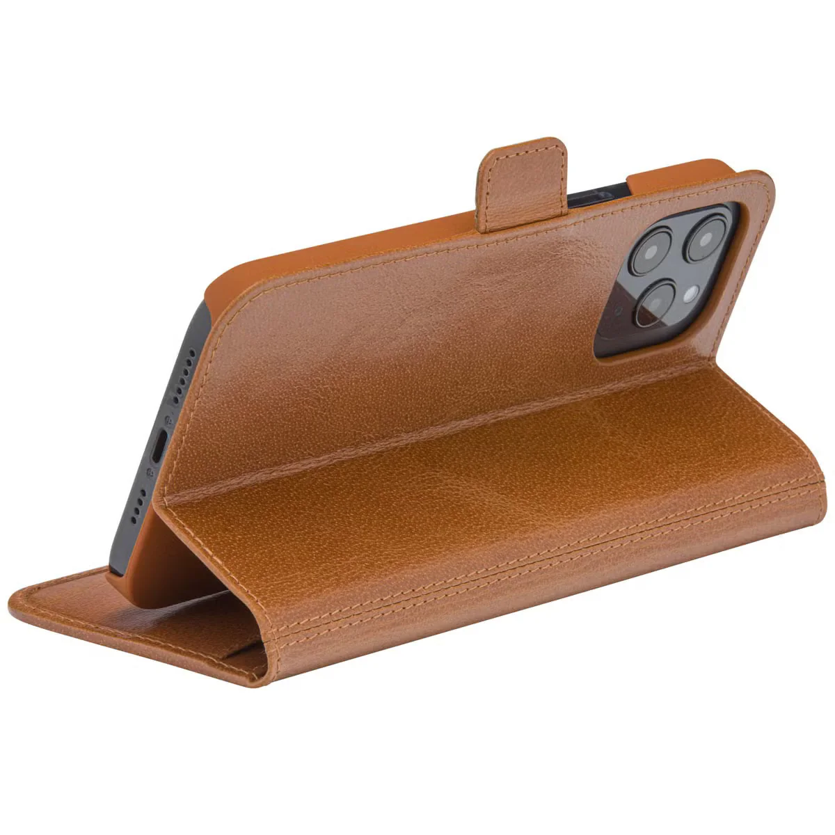 dbramante1928 Copenhagen Flip Case for iPhone 13 Pro Max - Brown - Image 6