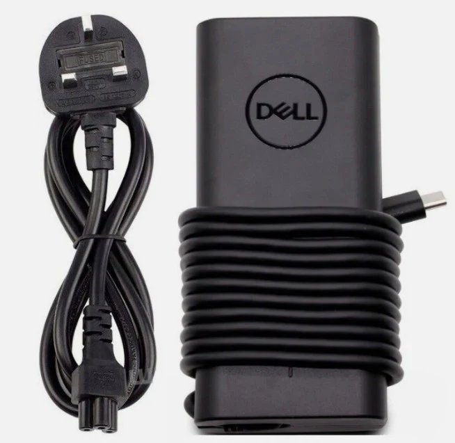 Dell 65W USB-C Laptop Charger with Power Cord – Good