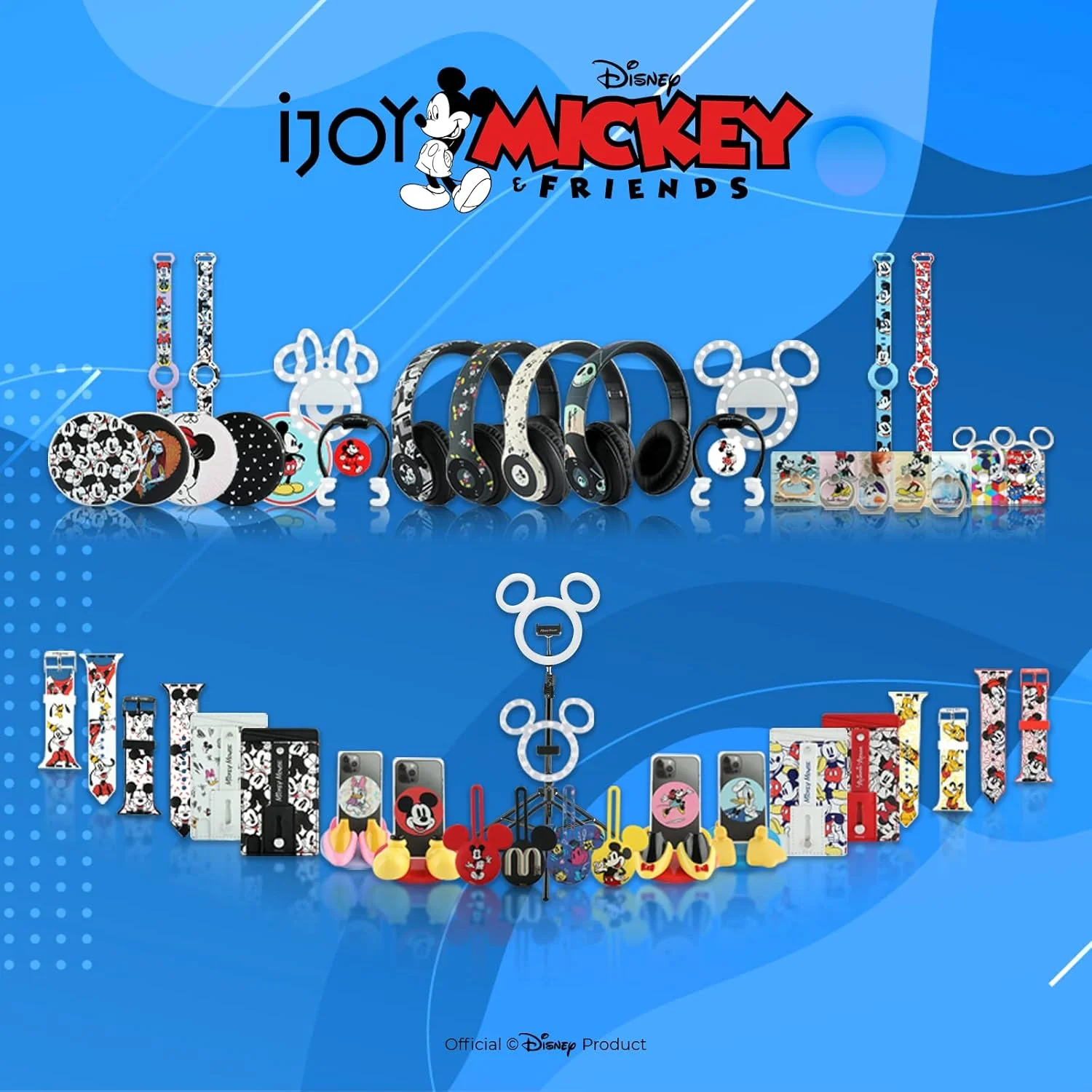 Disney Mickey Mouse Hands Mobile Phone Holder with Bonus Decal Sticker - Image 8