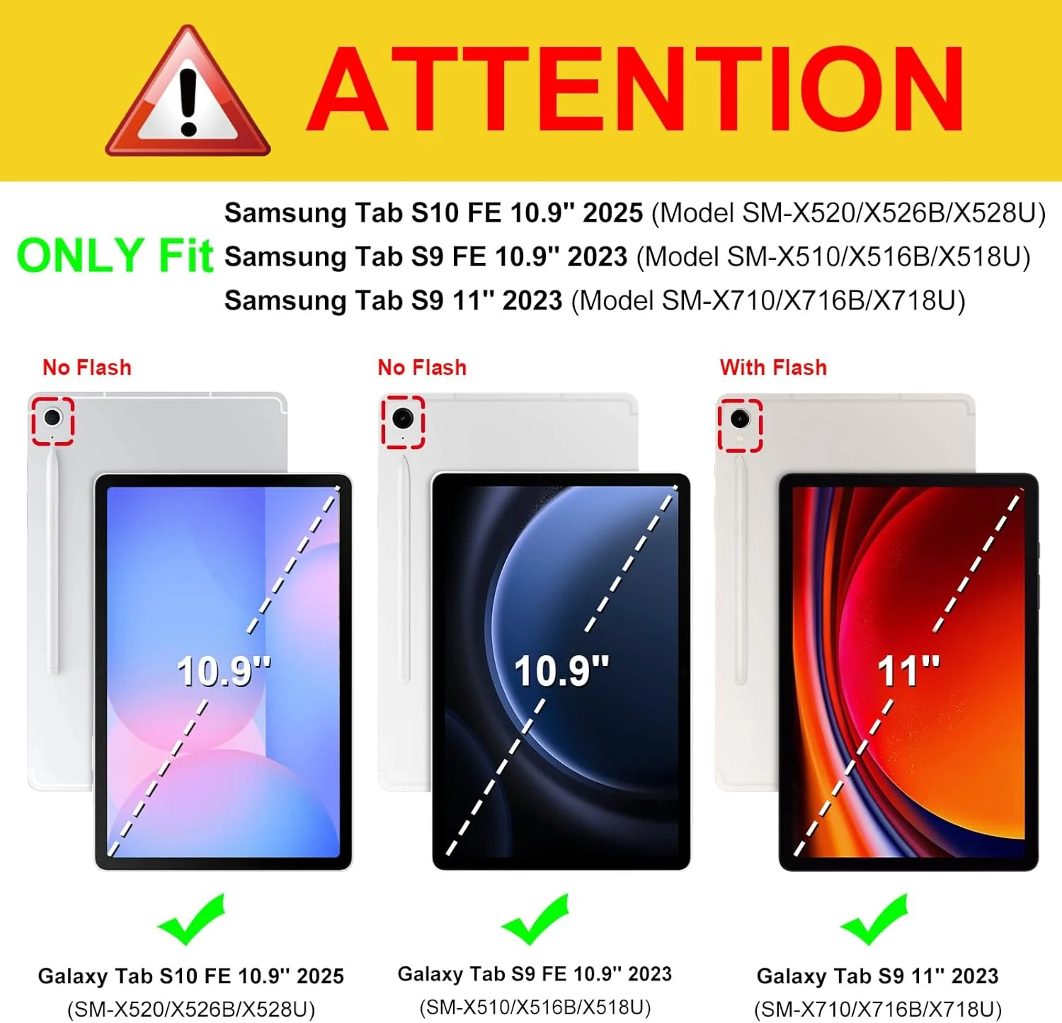Fintie Case for Samsung Galaxy Tab S9 FE 5G 10.9 Inch/Galaxy Tab S9 11 Inch 2023, Multi-Angle Viewing Protective Cover with Pocket, Auto Sleep/Wake, Denim Blue/Brown - Image 3