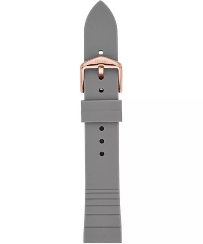 Fossil Wearable strap suitable for Fossil Gen 5e & Fossil Gen 6 women's models - Made of silicone - S181371 - Smartwatch 18mm