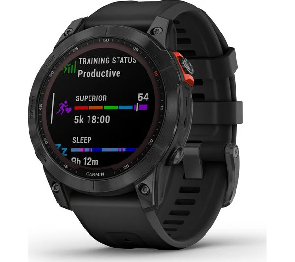 GARMIN fenix 7 Solar - Slate Grey & Black, 47mm - Good