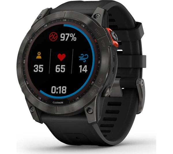 GARMIN fenix 7X Solar - Black, 51mm - Good