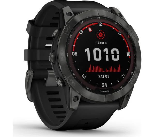 GARMIN fenix 7X Solar - Black, 51mm - Good - Image 3