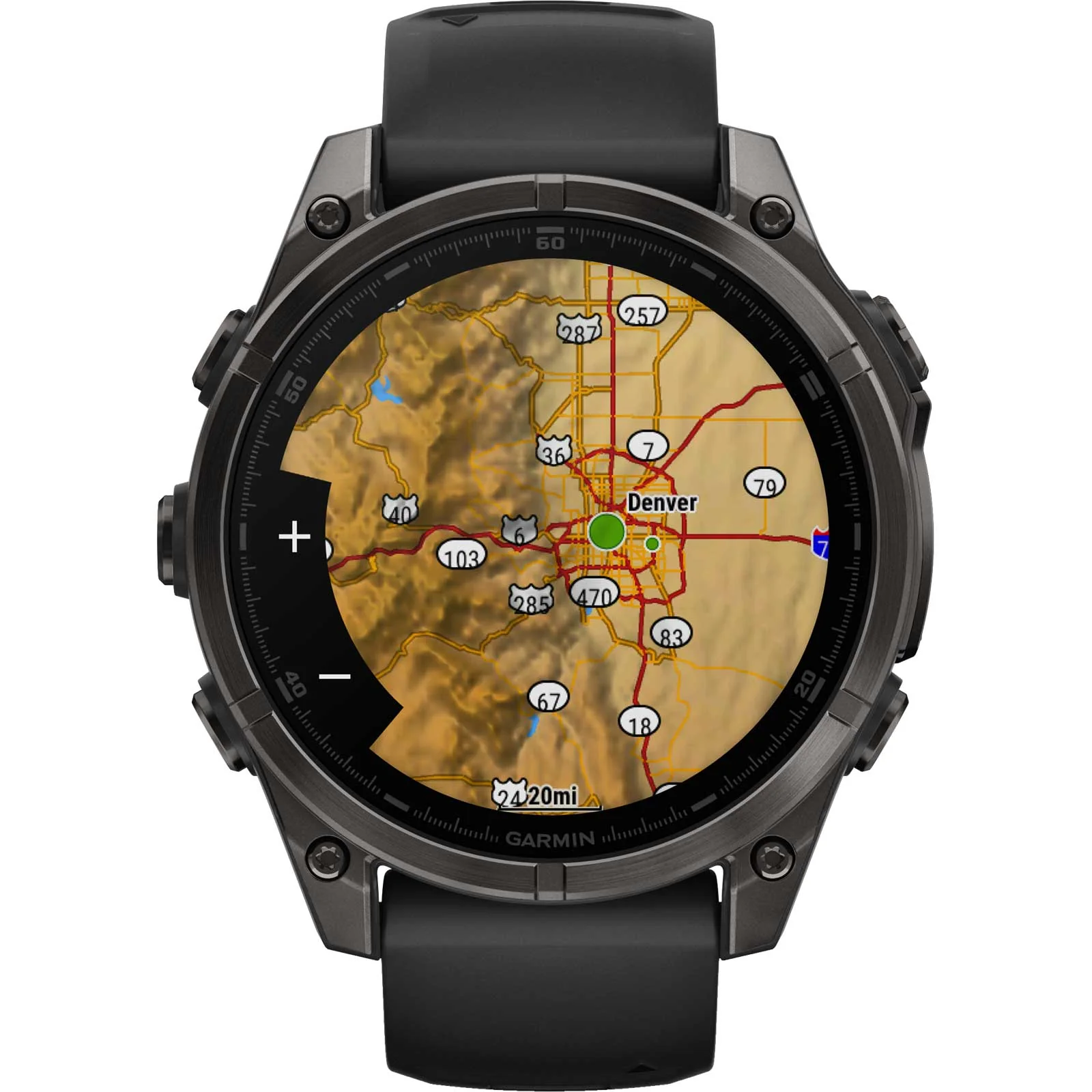 Garmin Fenix 8 Sapphire AMOLED 47mm GPS Smartwatch Carbon Grey Titanium - Pristine - Image 17