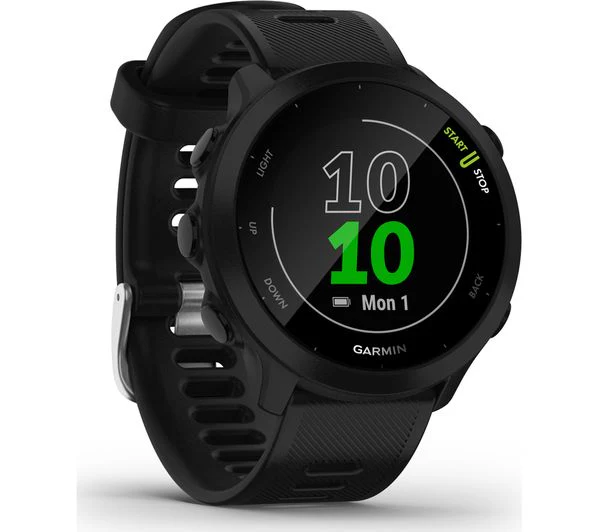 GARMIN Forerunner 55 Running Watch - Black - Pristine - Image 9