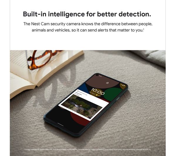 GOOGLE Nest Cam Outdoor Smart Security Camera with Floodlight - Wired - Good - Image 8