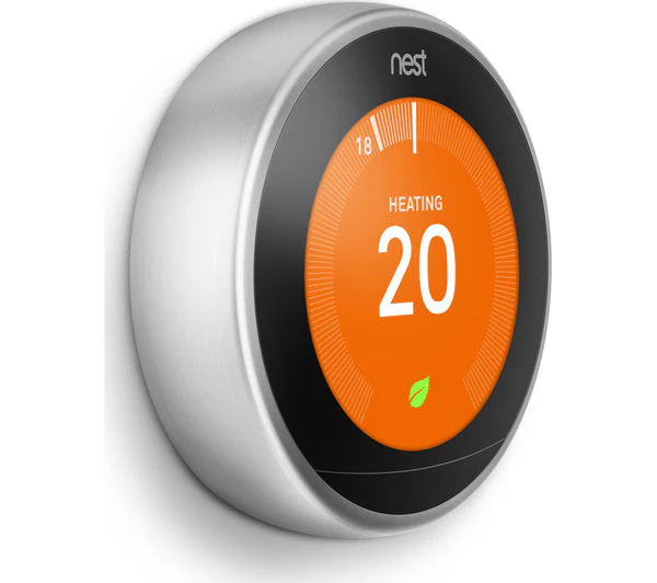 GOOGLE Nest Learning Thermostat - 3rd Generation, Silver - Good - Image 12