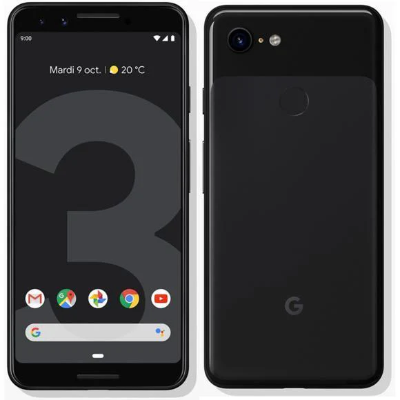 Google Pixel 3 64GB - Black - Unlocked - Good