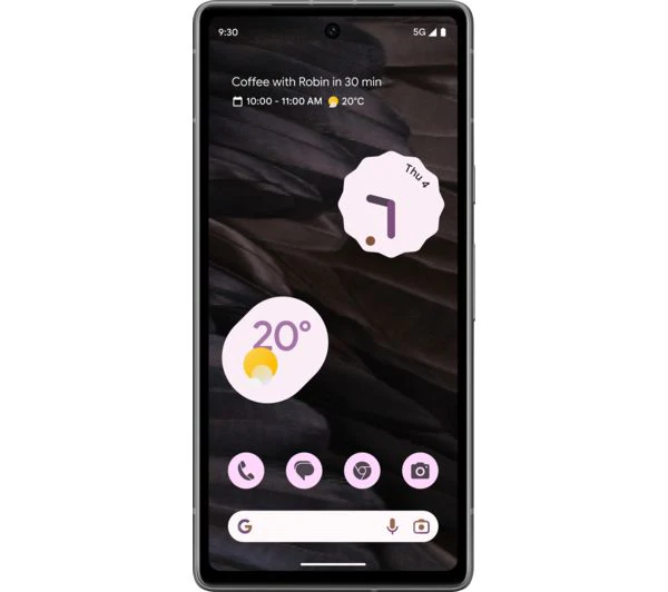 GOOGLE Pixel 7a - 128 GB, Charcoal - Good