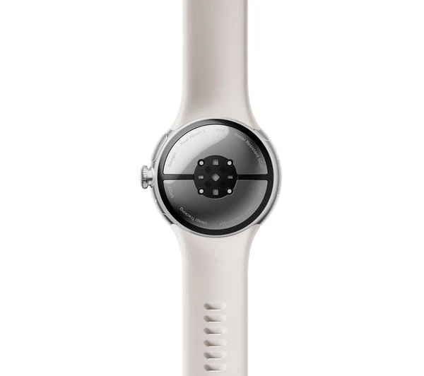 GOOGLE Pixel Watch 2 4G with Google Assistant - Silver, Porcelain Strap - Very Good - Image 6