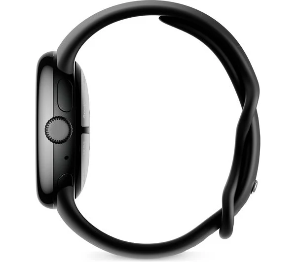 Google Pixel Watch 2 - Matte Black Aluminium Case with Obsidian Active Band - Pristine - Image 3