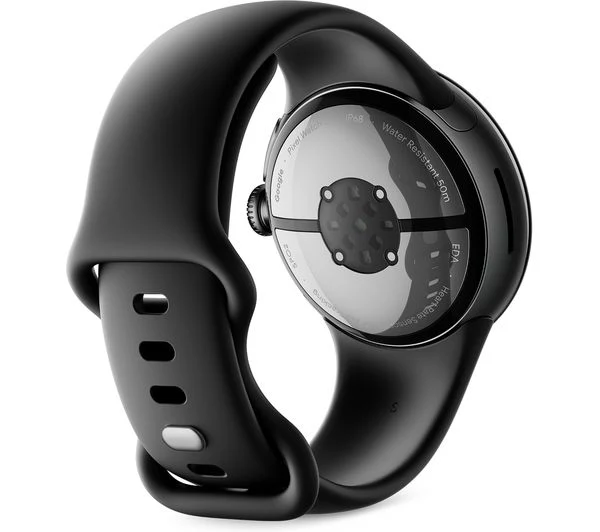Google Pixel Watch 2 - Matte Black Aluminium Case with Obsidian Active Band - Pristine - Image 5