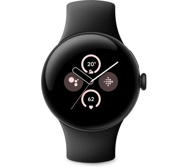 Google Pixel Watch 2 - Matte Black Aluminium Case with Obsidian Active Band - Pristine - Image 6