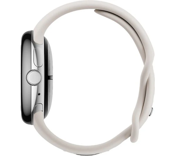 GOOGLE Pixel Watch 3 WiFi - Silver, Porcelain Band, 41mm - Pristine - Image 3